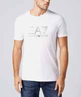 Emporio Armani EA7 Visability Logo T-Shirt | White C92c1263 For Sale Emporio Armani EA7 Visability Logo T-Shirt | White C92c1263 For Sale